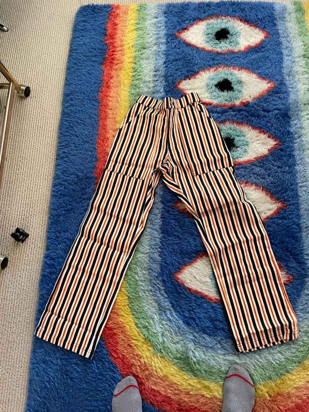 NWOT - Big Bud Press Autumn Stripe Work Pants XXS